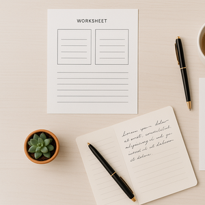 Money Psychology Worksheets